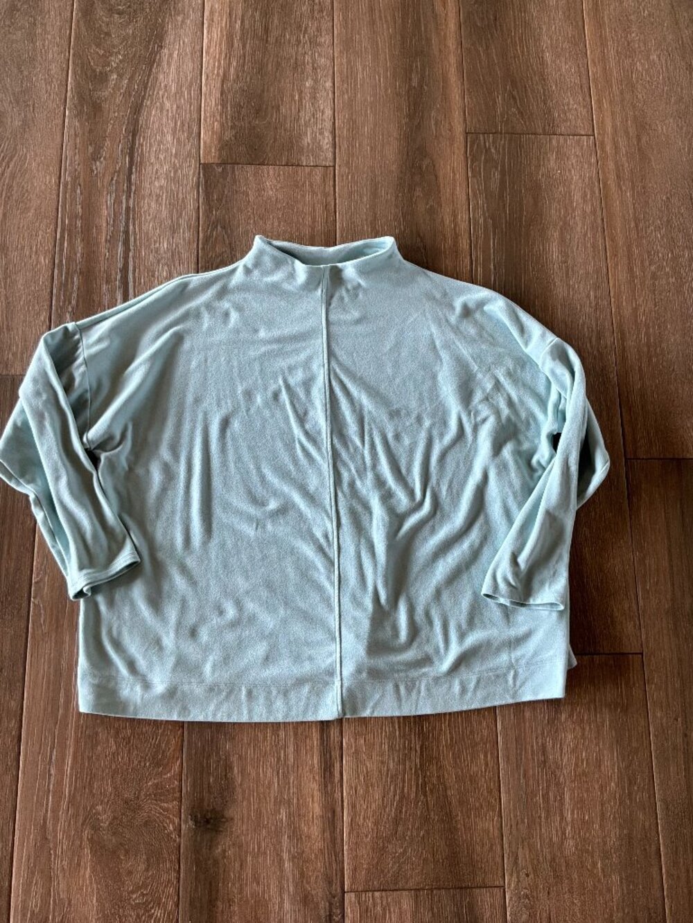 J Jill women's mint green funnel neck super soft top size 3X